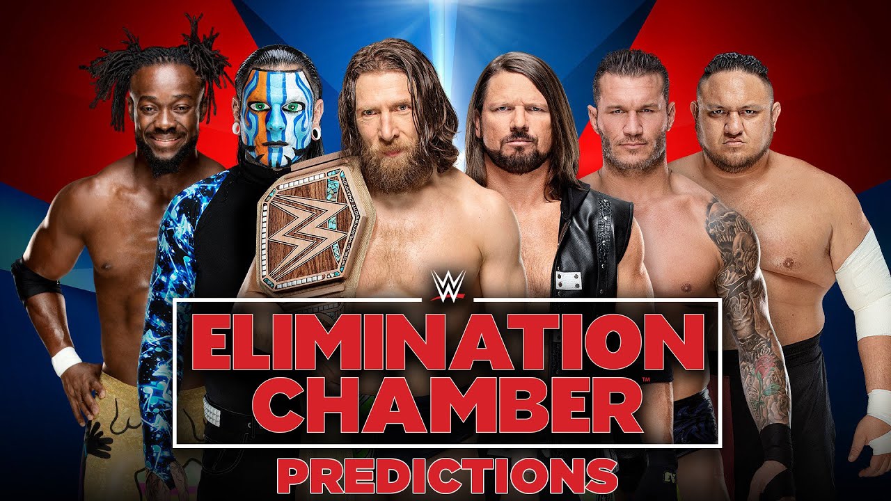 Daniel Bryan (Champion) vs Jeff Hardy vs AJ Styles vs Randy Orton vs Samoa Joe vs Kofi Kingston (Elimination Chamber match)