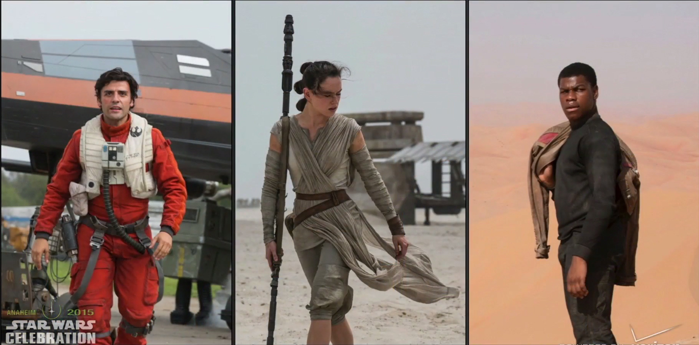 Poe, Rey and Finn to reunite