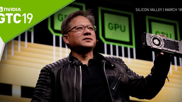 Nvidia GTC 2019 Conference CEO Jensen Huang