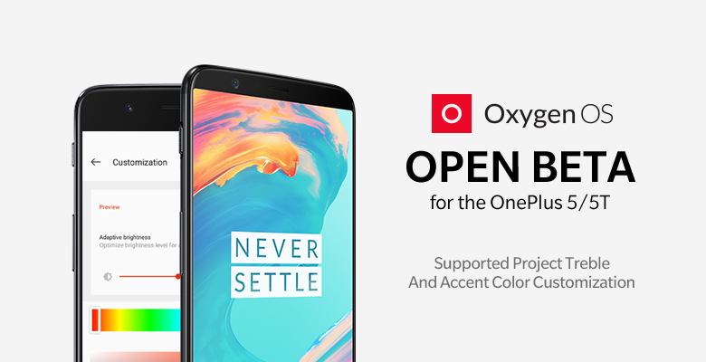 Open Beta Update for OnePlus 5 and OnePlus 6