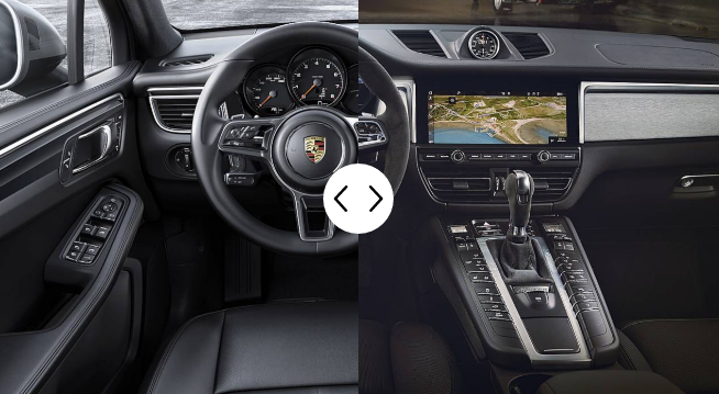 Porsche Macan 2019 vs Porsche Macan 2014 interior 