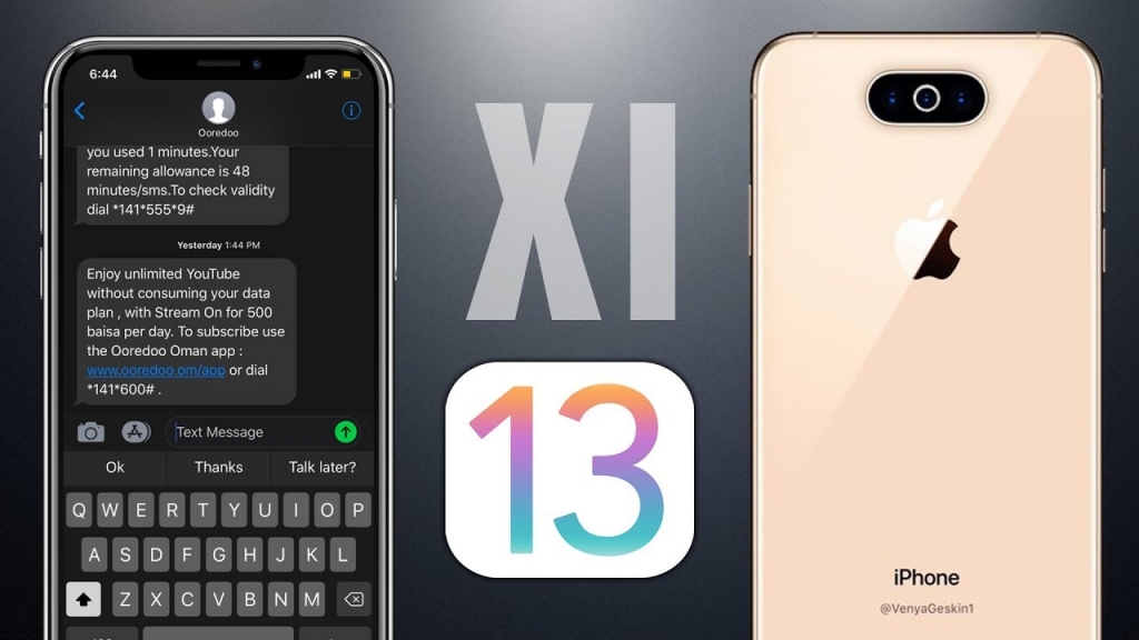 iOS 13 Update whats new