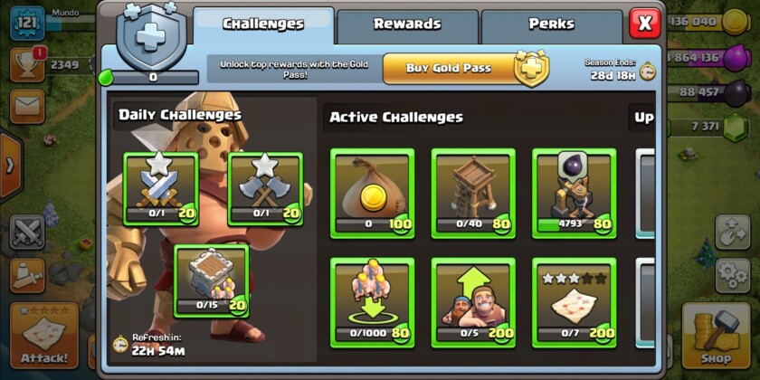 Clash of Clans Gold Pass System