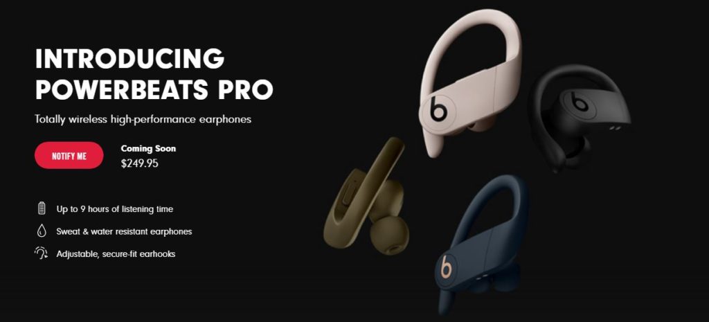 Powerbeats Pro Release date and Price