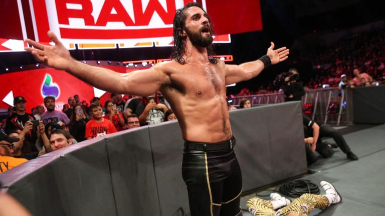 WWE Money in the Bank 2019 seth rollins universal championship aj styles