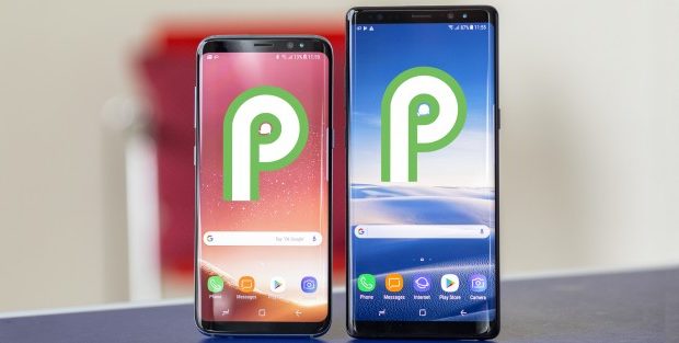 samsung galaxy s8 android pie