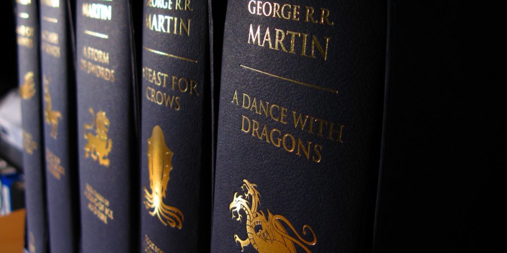 George RR martin GOT dance with dragon