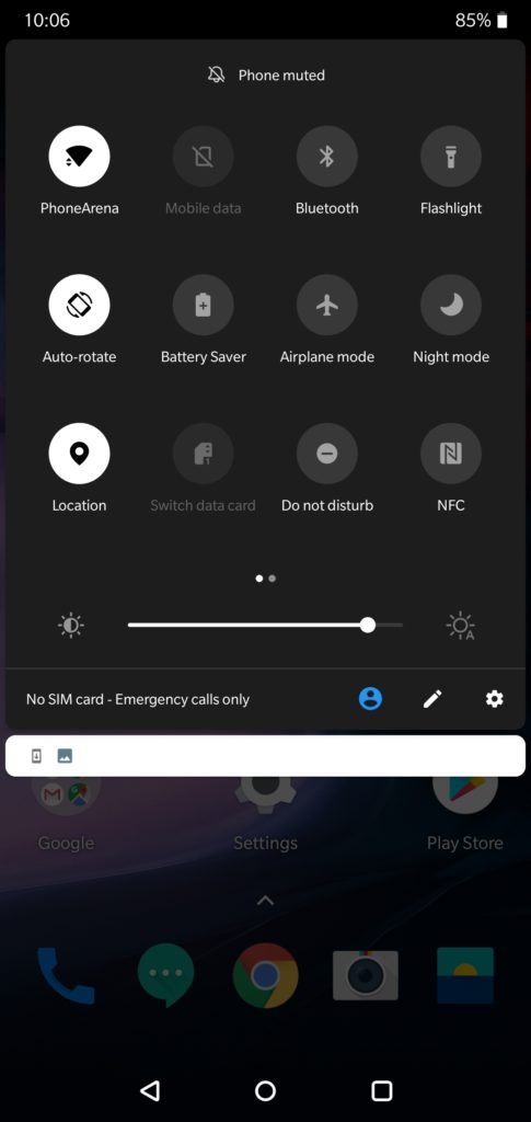 OnePlus 7 Pro Android Q update Android 10  dark mode