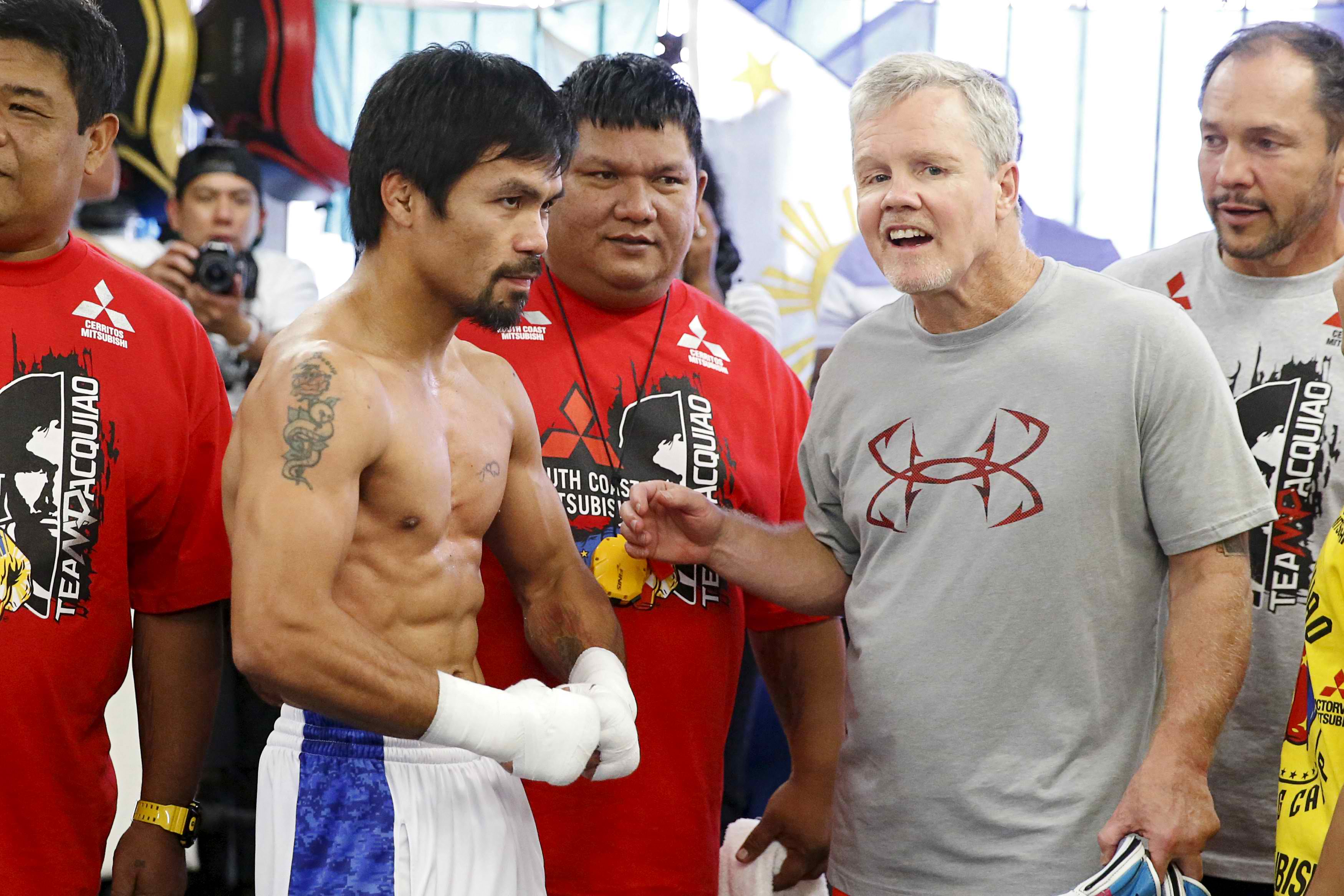 Pacquiao vs Thurman Freddie Roach Comment
