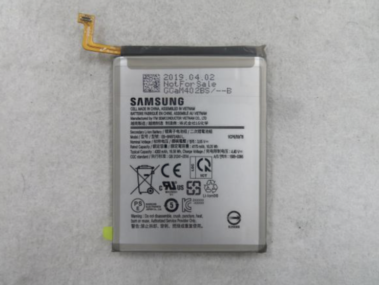 Samsung Galaxy Note 10 Battery