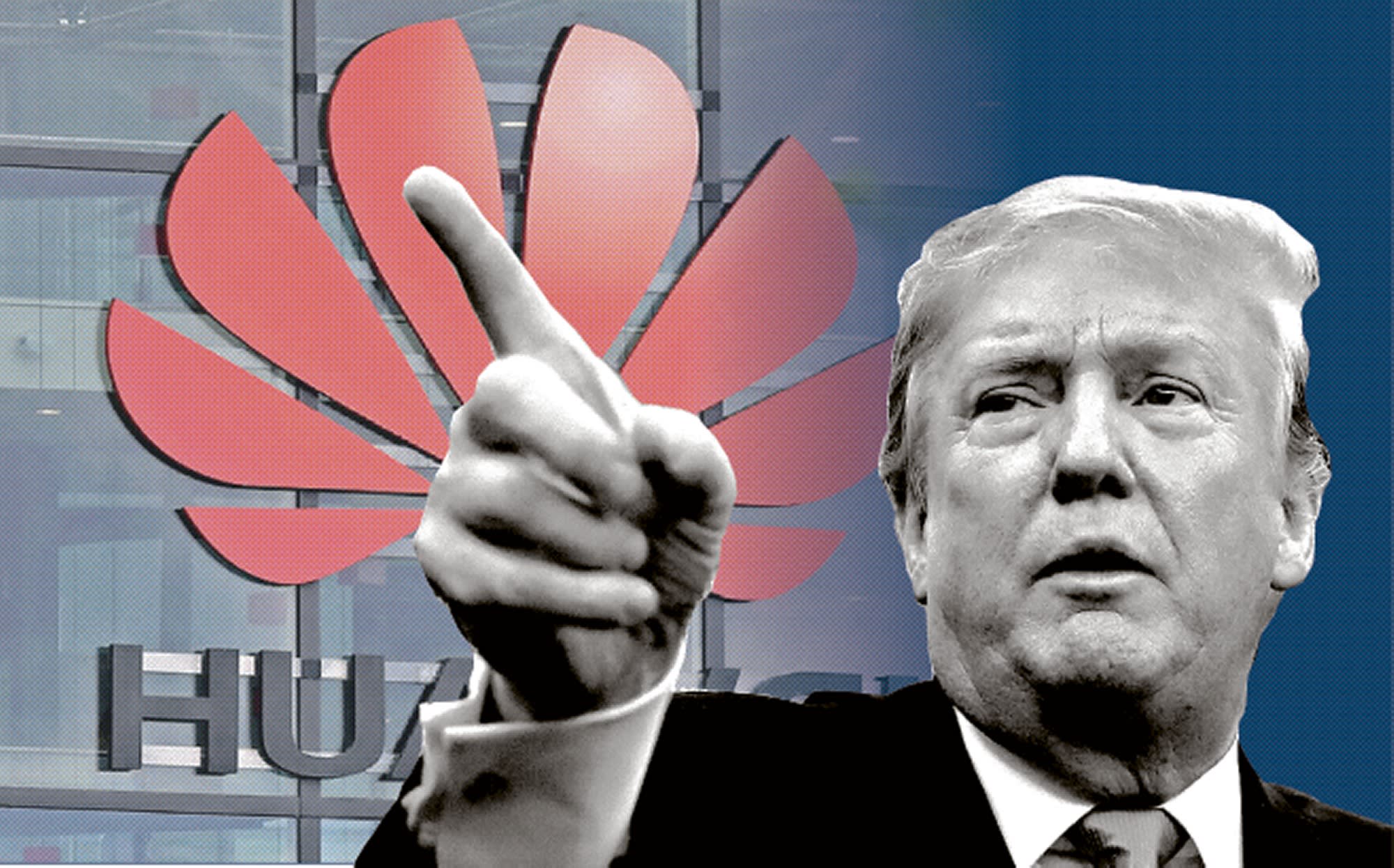 US and Huawei Trump Google ban