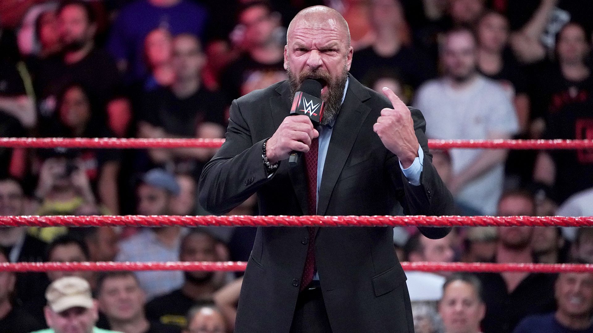 WWE Super ShowDown 2019 Triple H vs Randy Orton