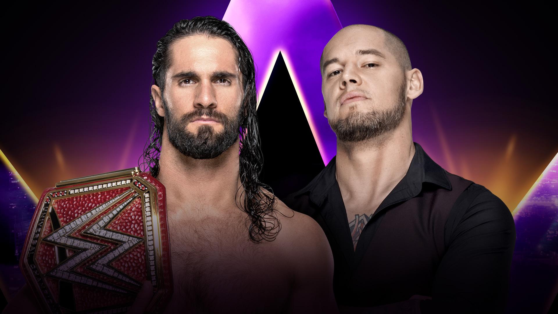 WWE Super ShowDown Baron Corbin vs Seth Rollins