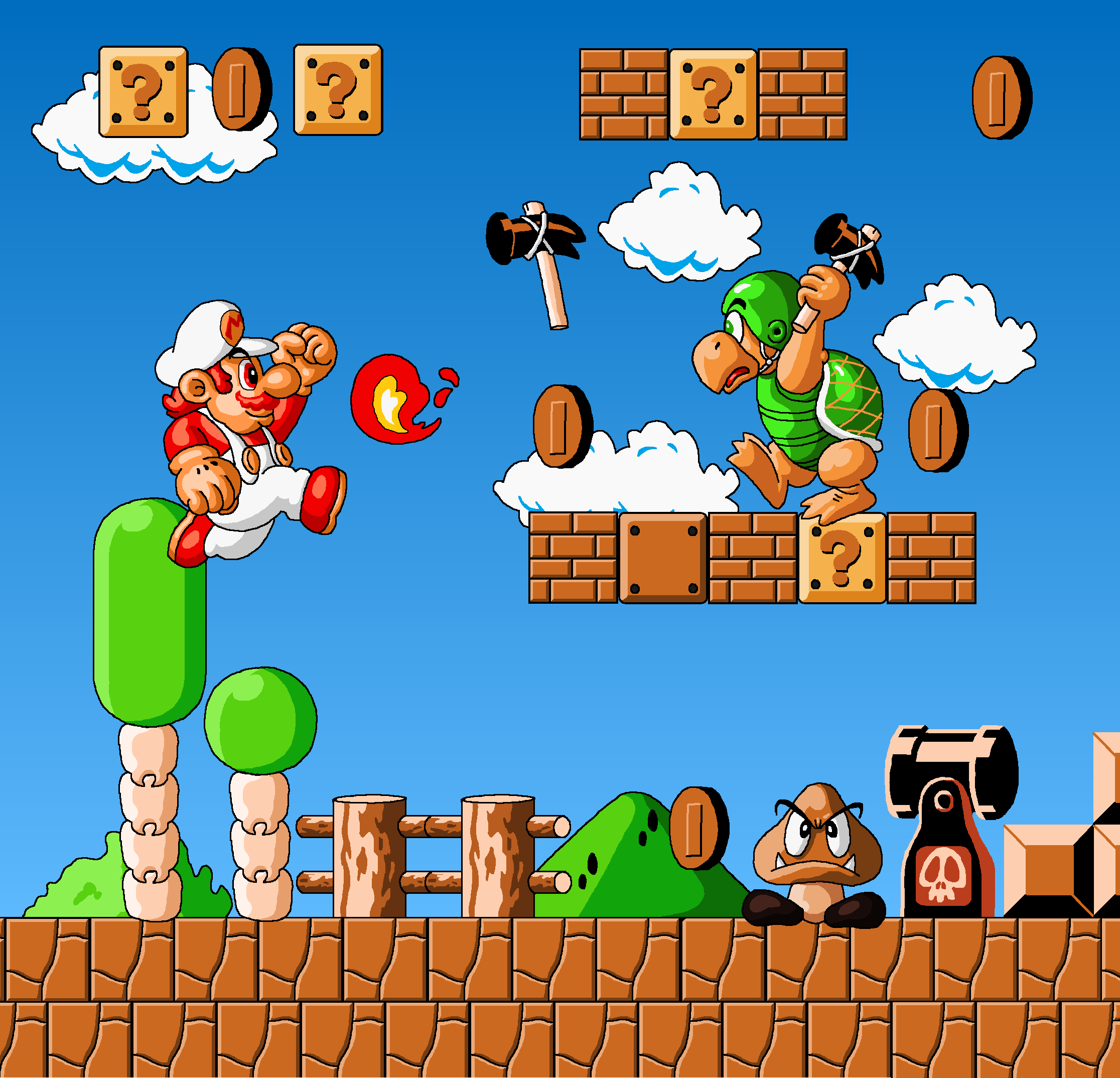 Super Mario 2 features