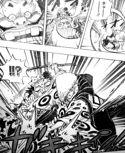 Kyoshiro stops Zoro's Attack - One Piece Chapter 944