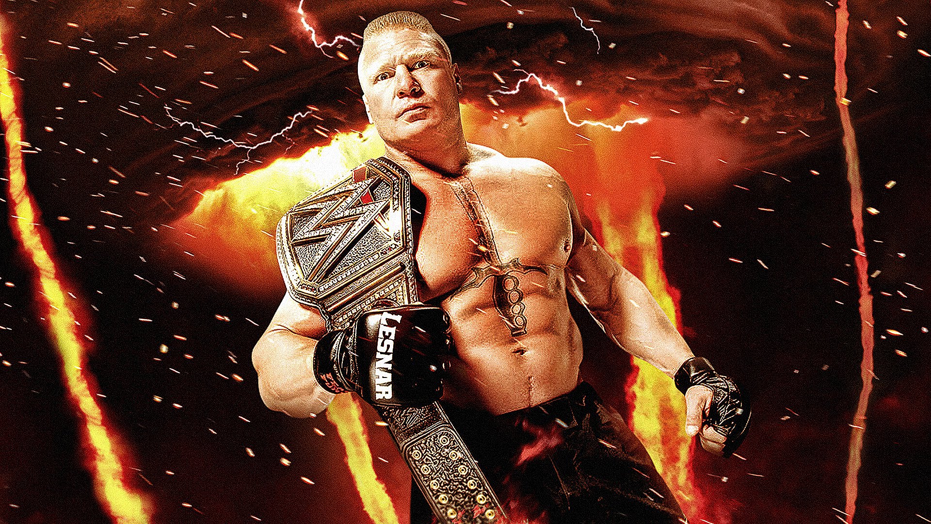 Brock Lesnar WWE Champion