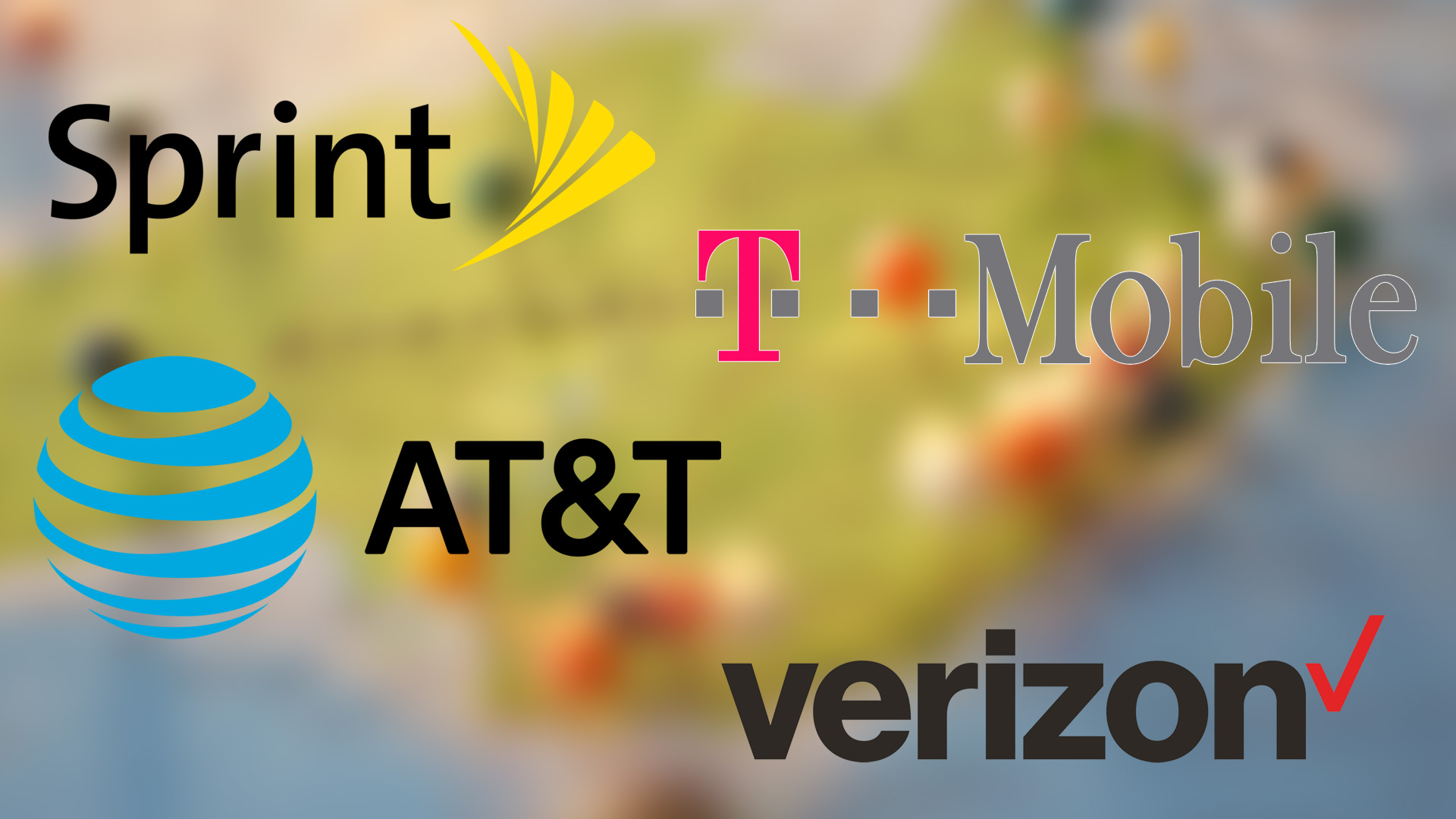 Verizon vs Sprint vs T-Mobile vs AT&T