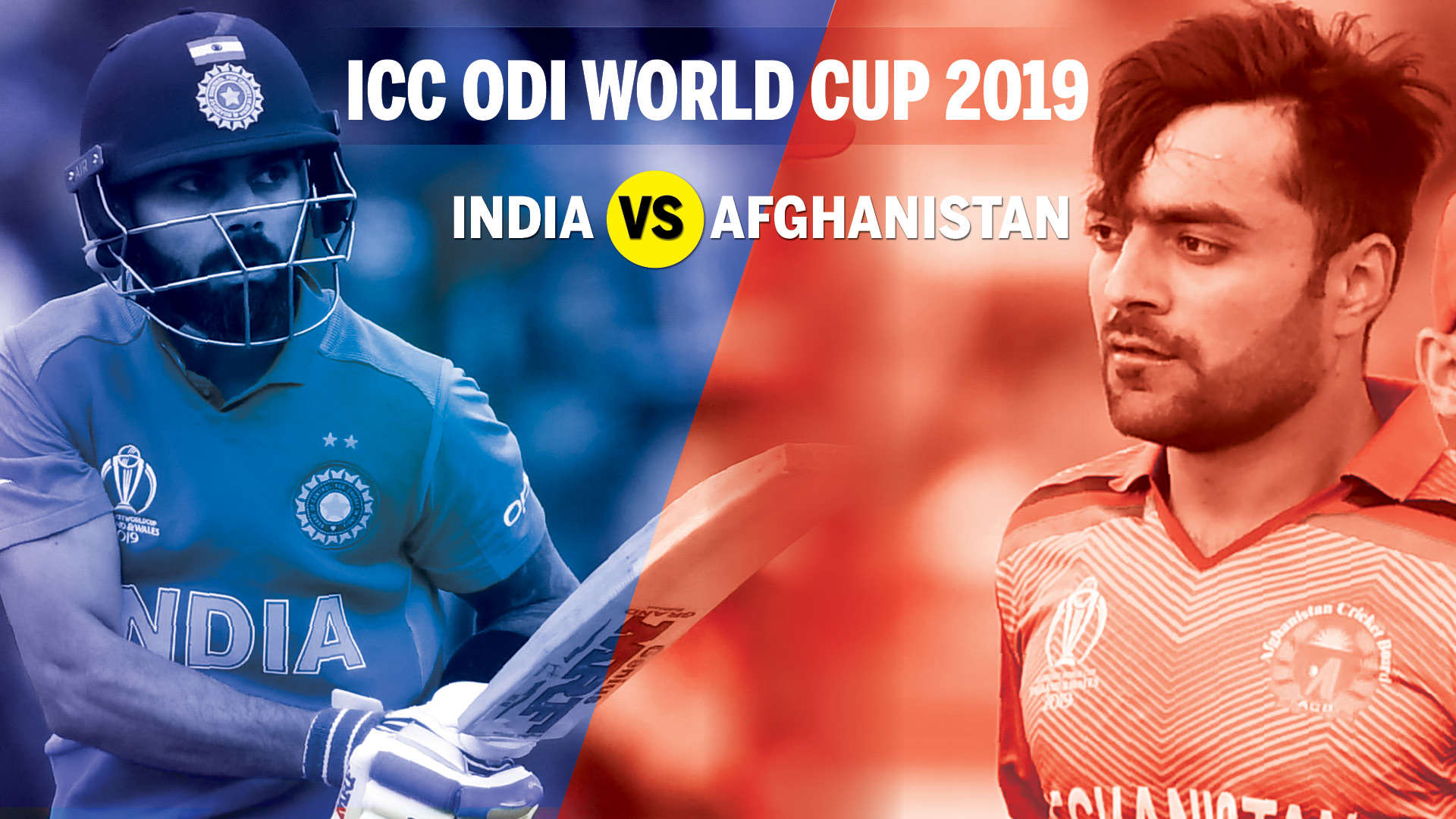 India vs Afghanistan Cricket Match World Cup 2019