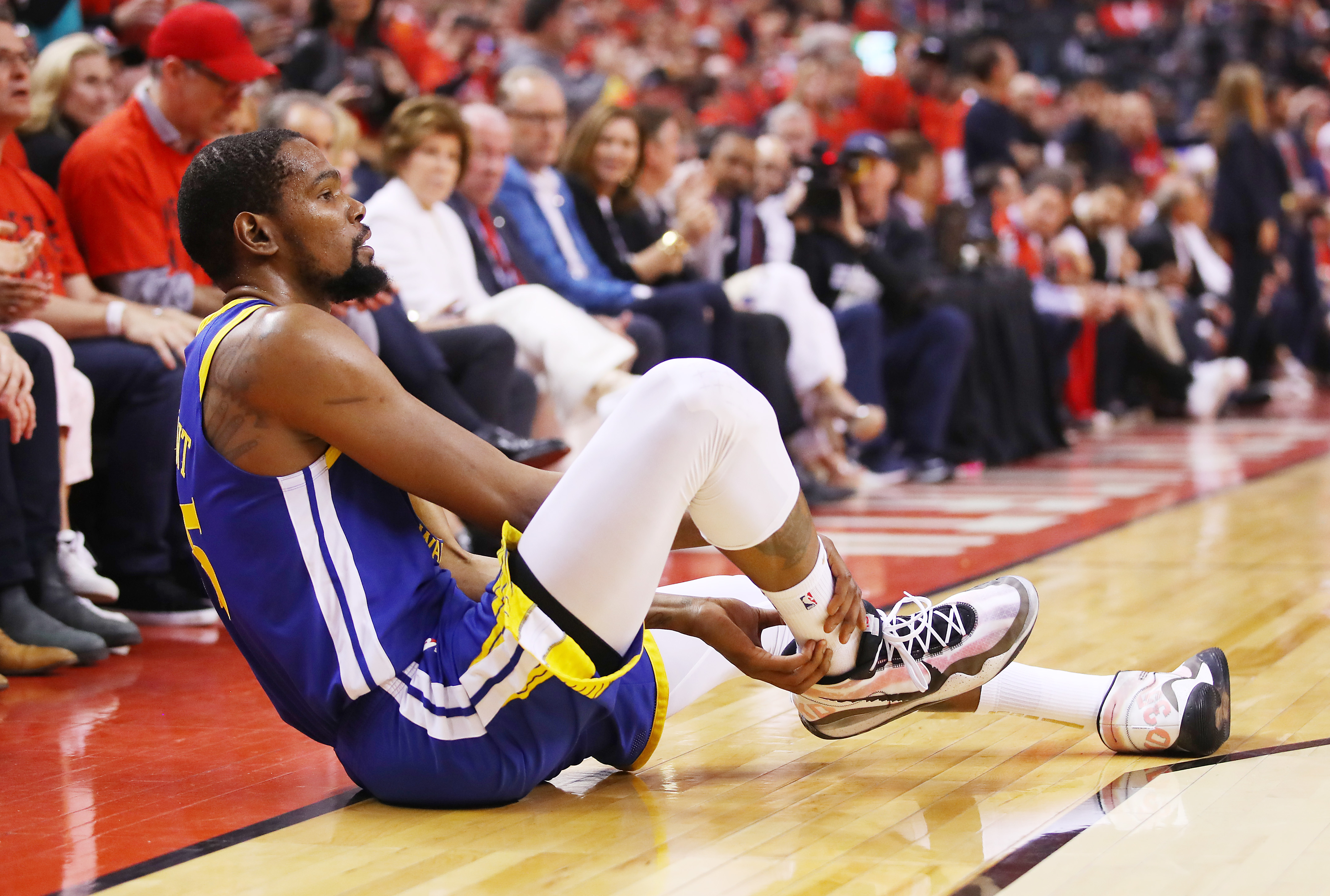 Kevin Durant Injured NBA 2020 prediction winner Golden State Warriors