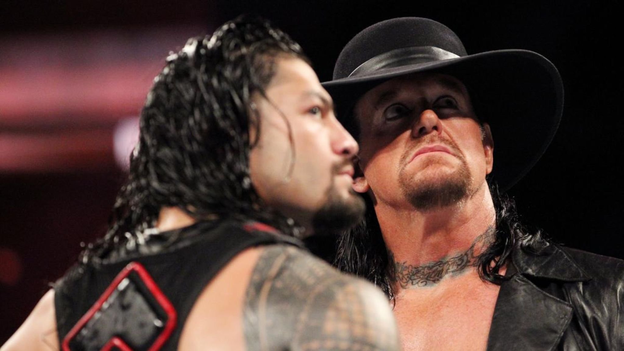 The Undertaker Roman Reigns WWE