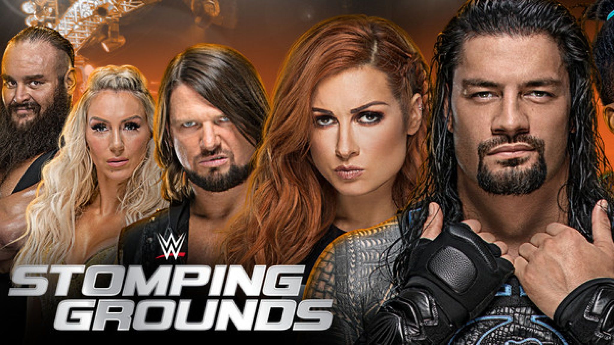 WWE Stomping Grounds Match Card