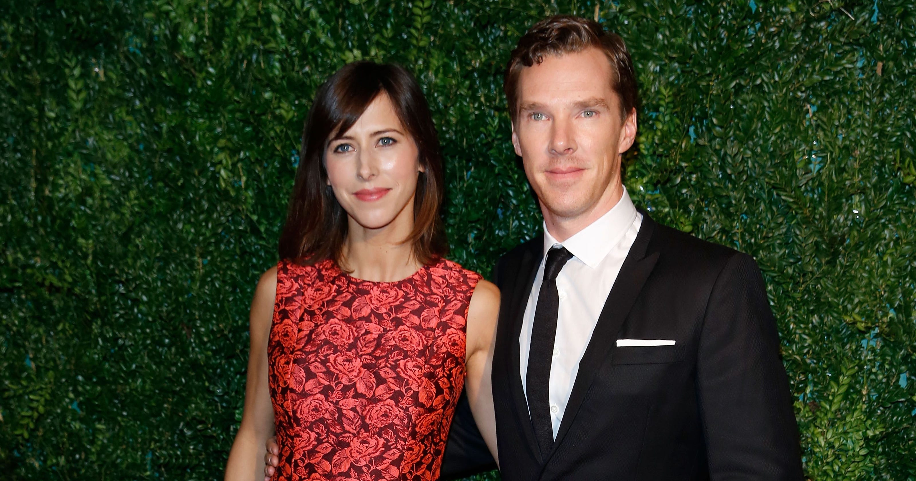 Benedict Cumberbatch and Sofia Hunter