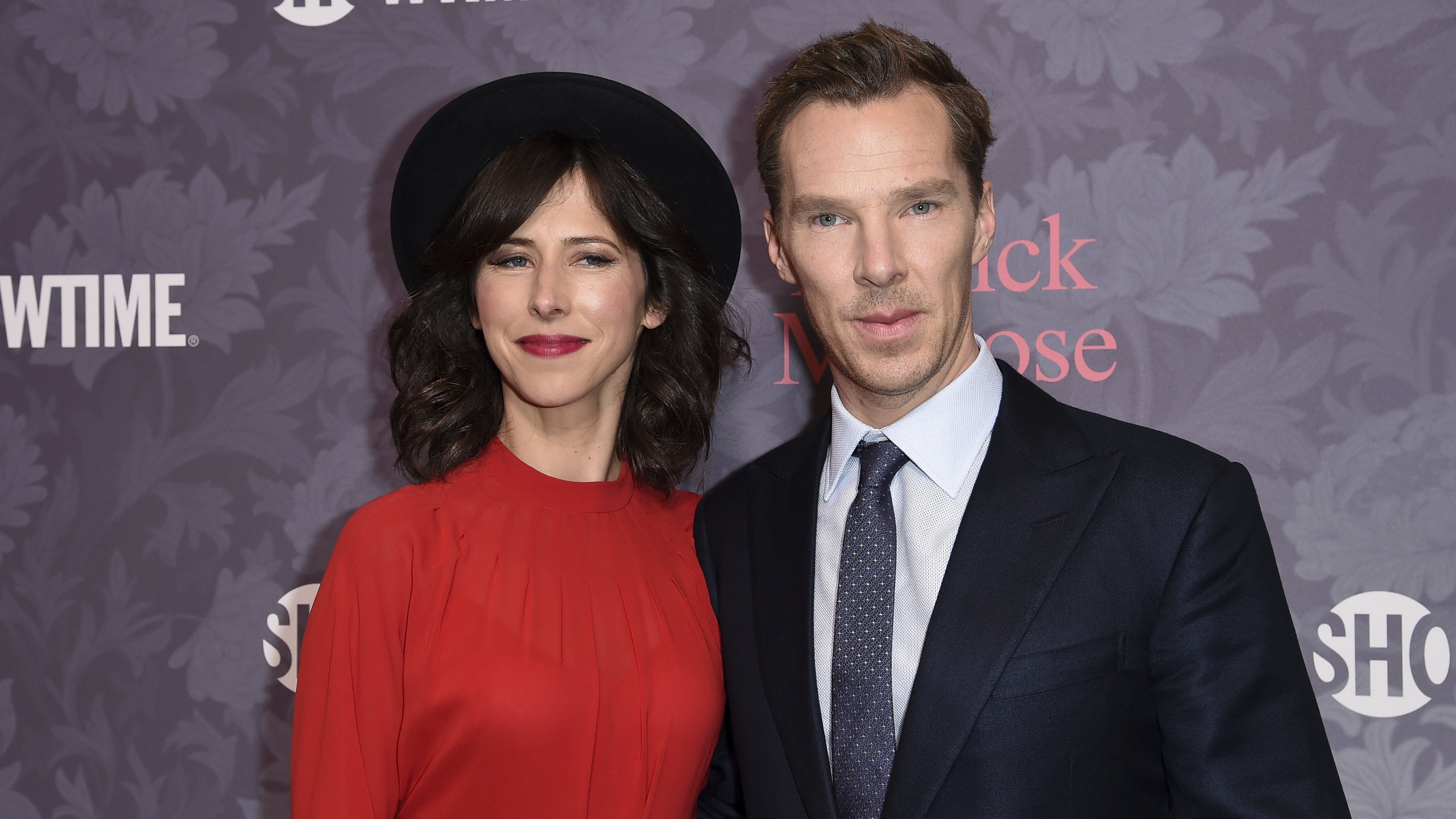 Benedict Cumberbatch and Sofia Hunter