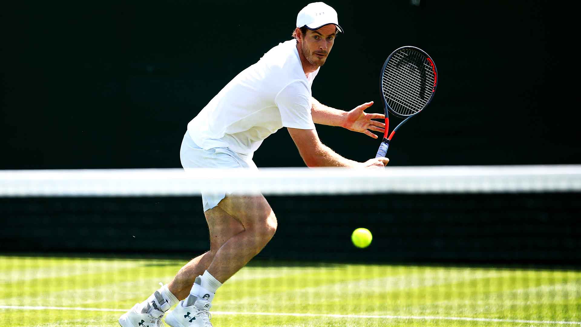 Wimbledon 2019 Andy Murray return