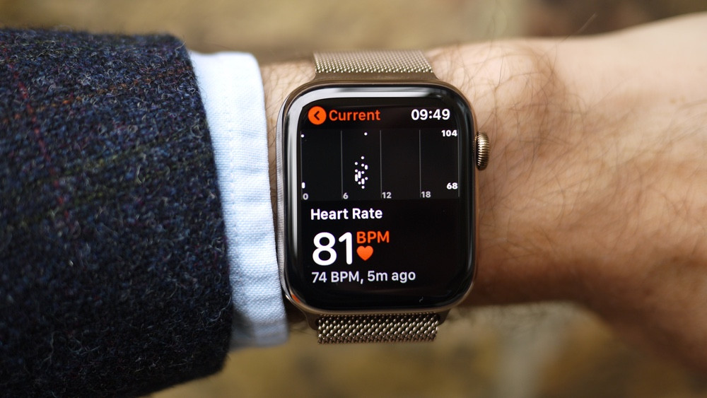 Apple Watch 5 Heart Rate Moniter