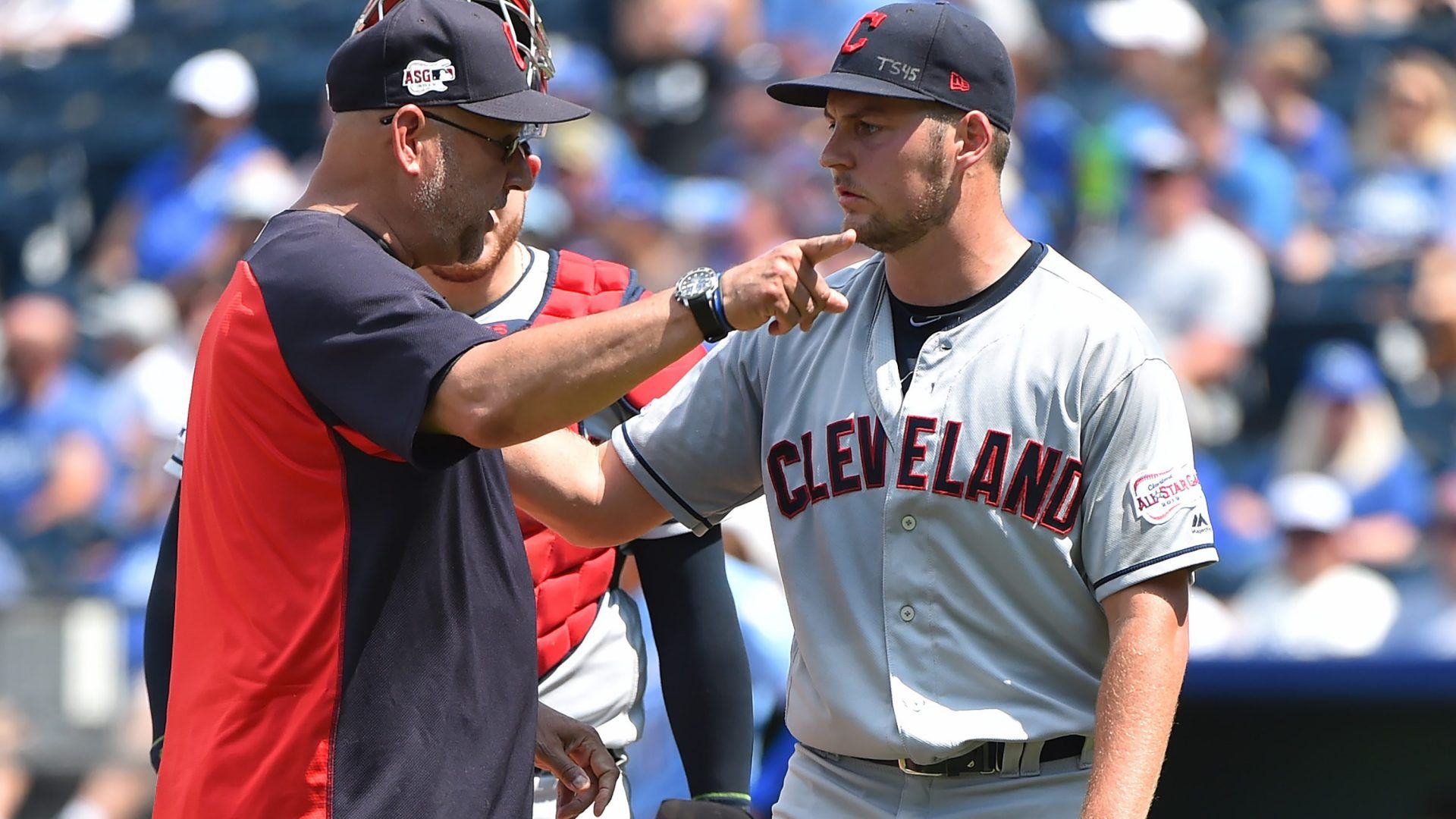 MLB Trade Rumours Trevor Bauer Cleveland Indians Ball Throwing Incident