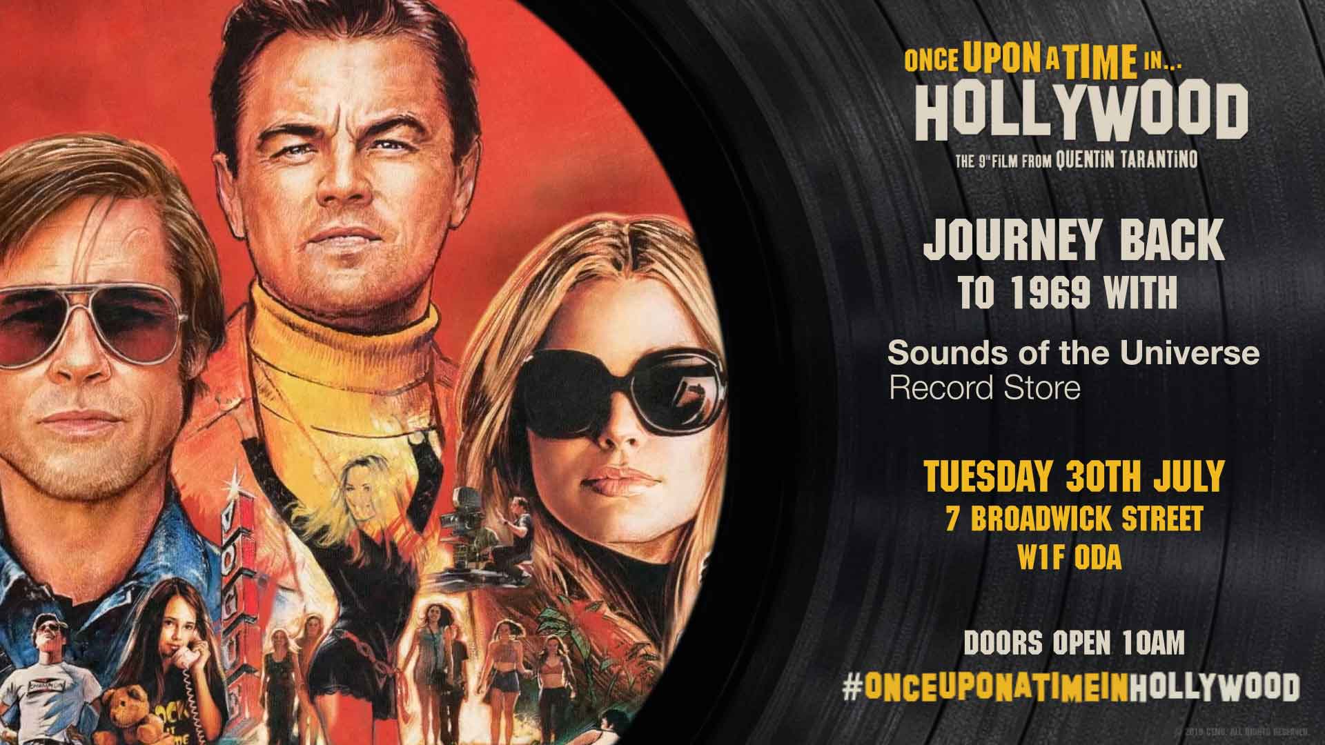 Once Upon a Time in Hollywood DVD and Blu-ray