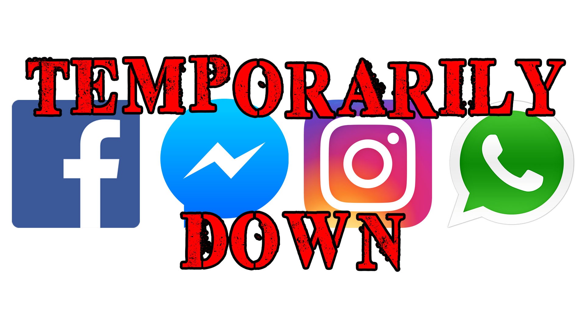 Facebook Instagram WhatsApp Messenger down