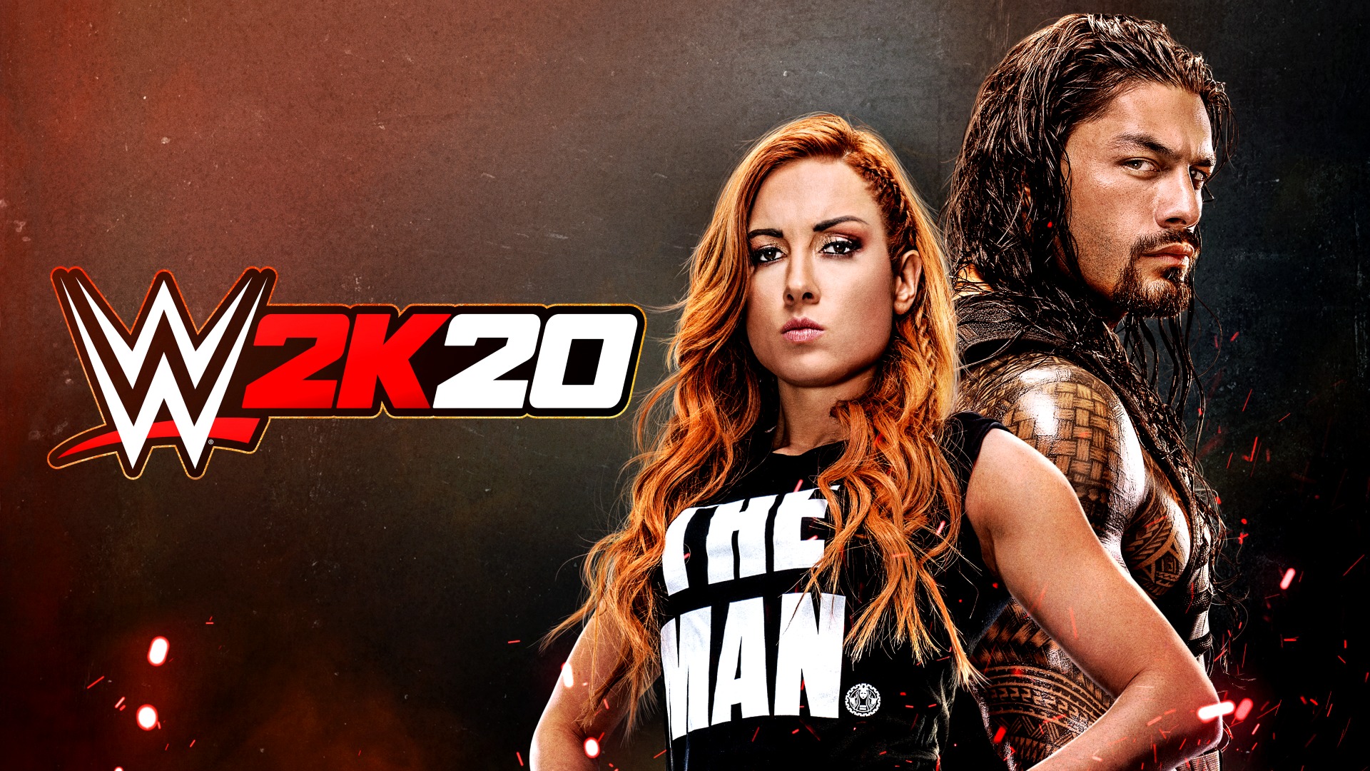 Becky Lynch Roman Reigns WWE 2k20