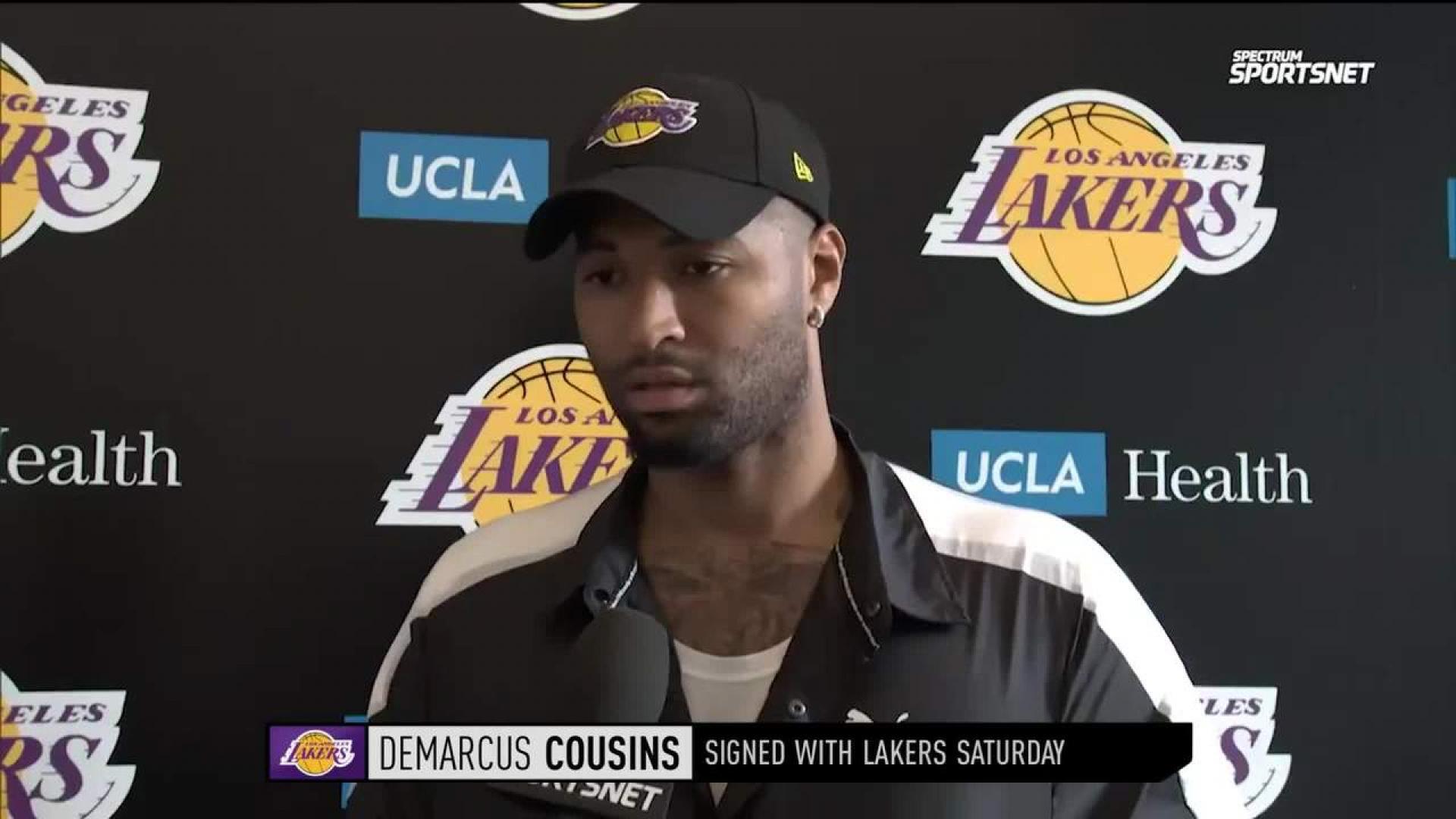 NBA DeMarcus Cousins Comeback to Lakers