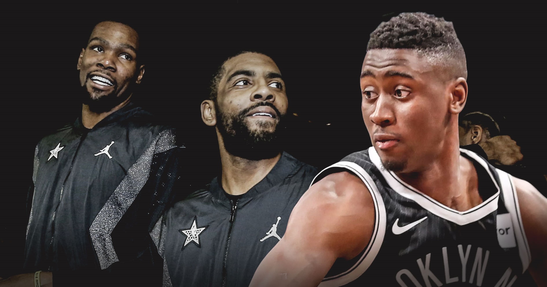 Kevin Durant Kyrie Irving Caris Levert Trio