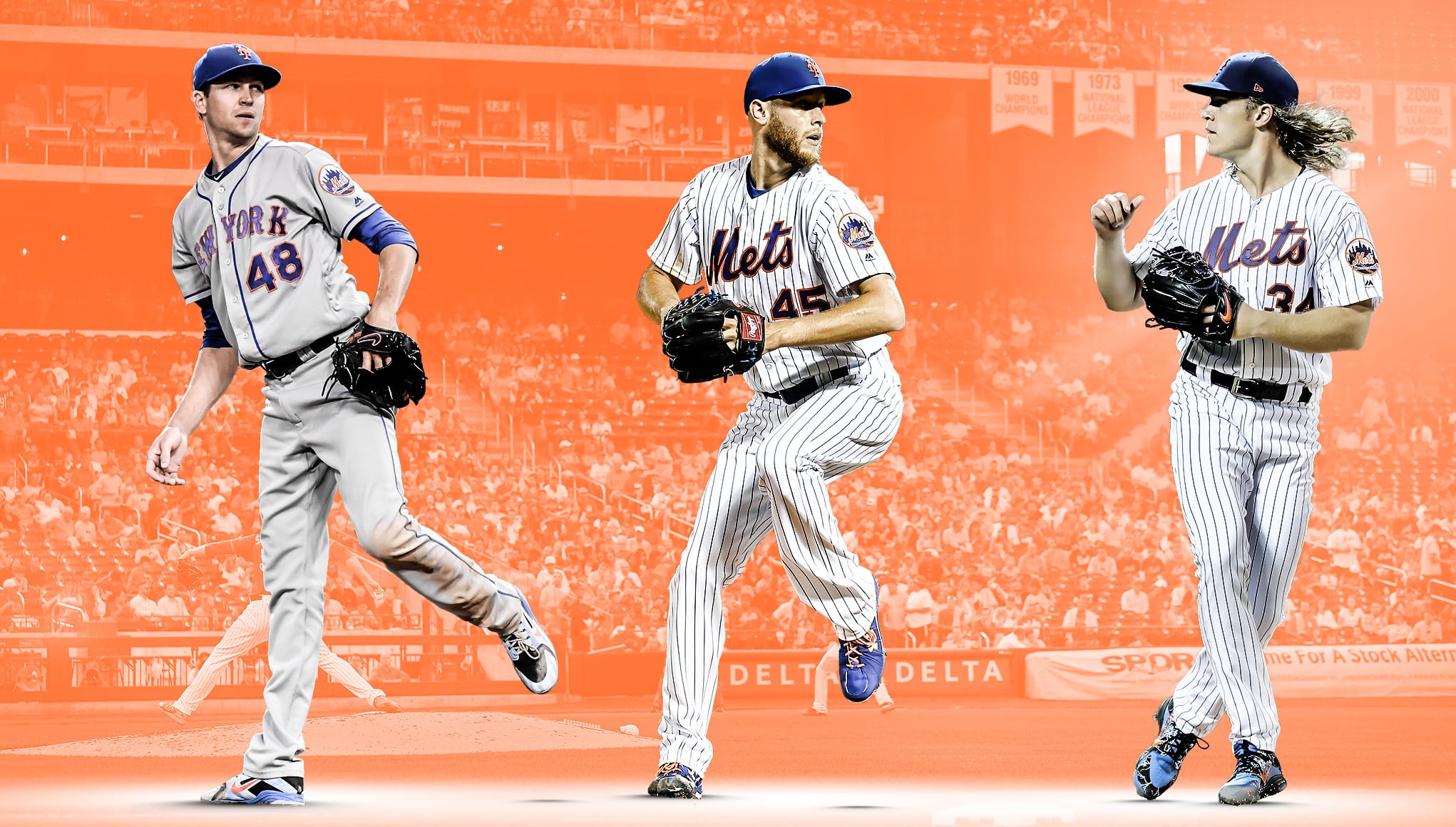 MLB Trade Deals New York Mets Zack Wheeler Power Trio