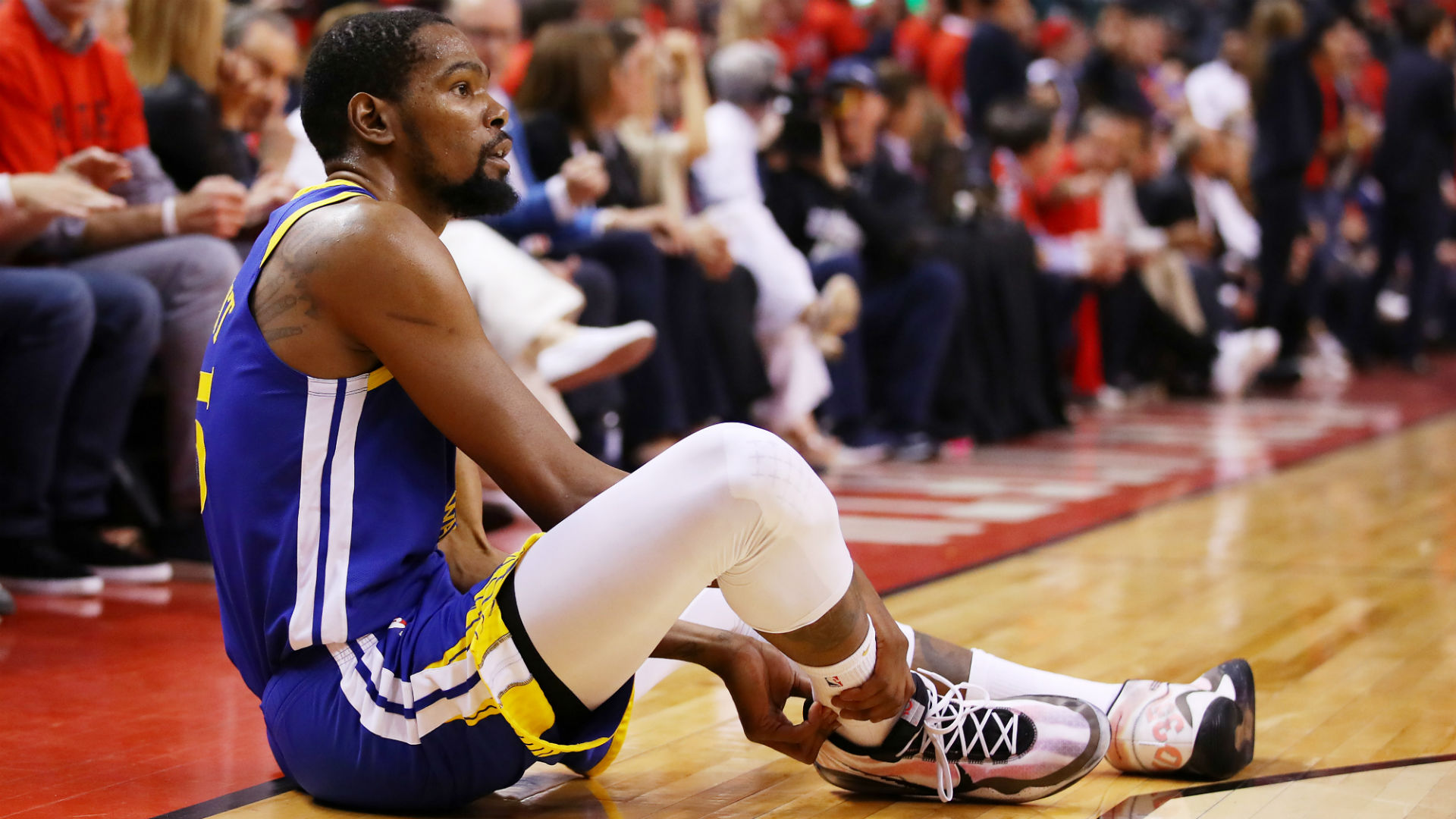 Kevin Durant Golden State Warriors Nets Right foot Achilles