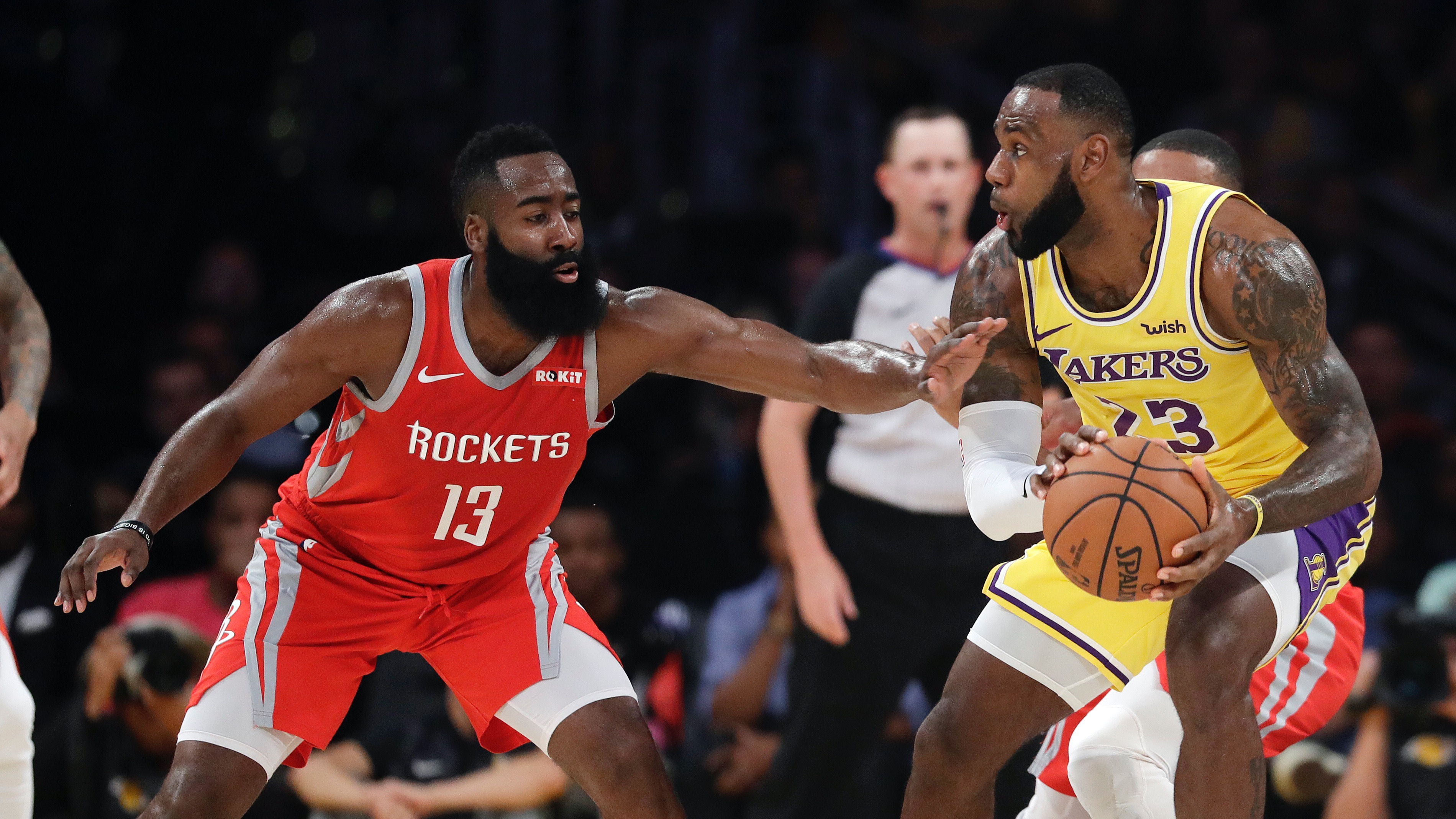 NBA Houston Rockets Russel Westbrook James Harden Tough Competition
