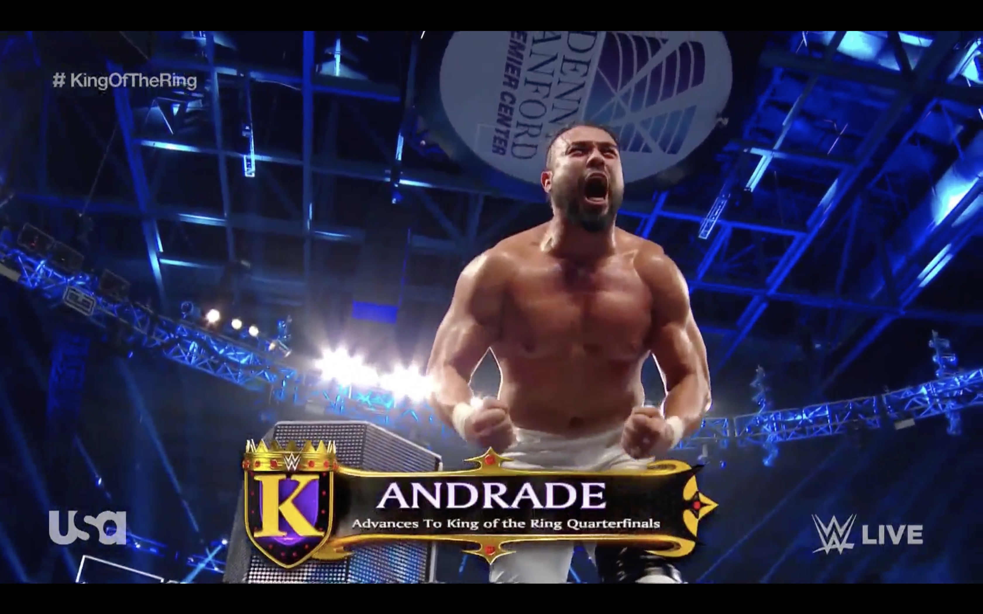 WWE King of the Ring Andrade Cien Almas
