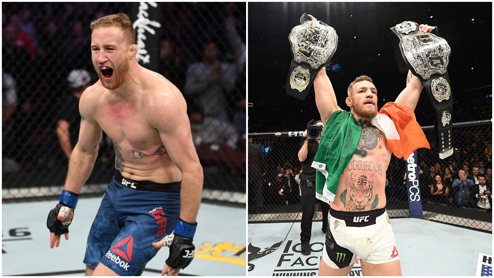 Conor McGregor vs Justin Gaethje UFC