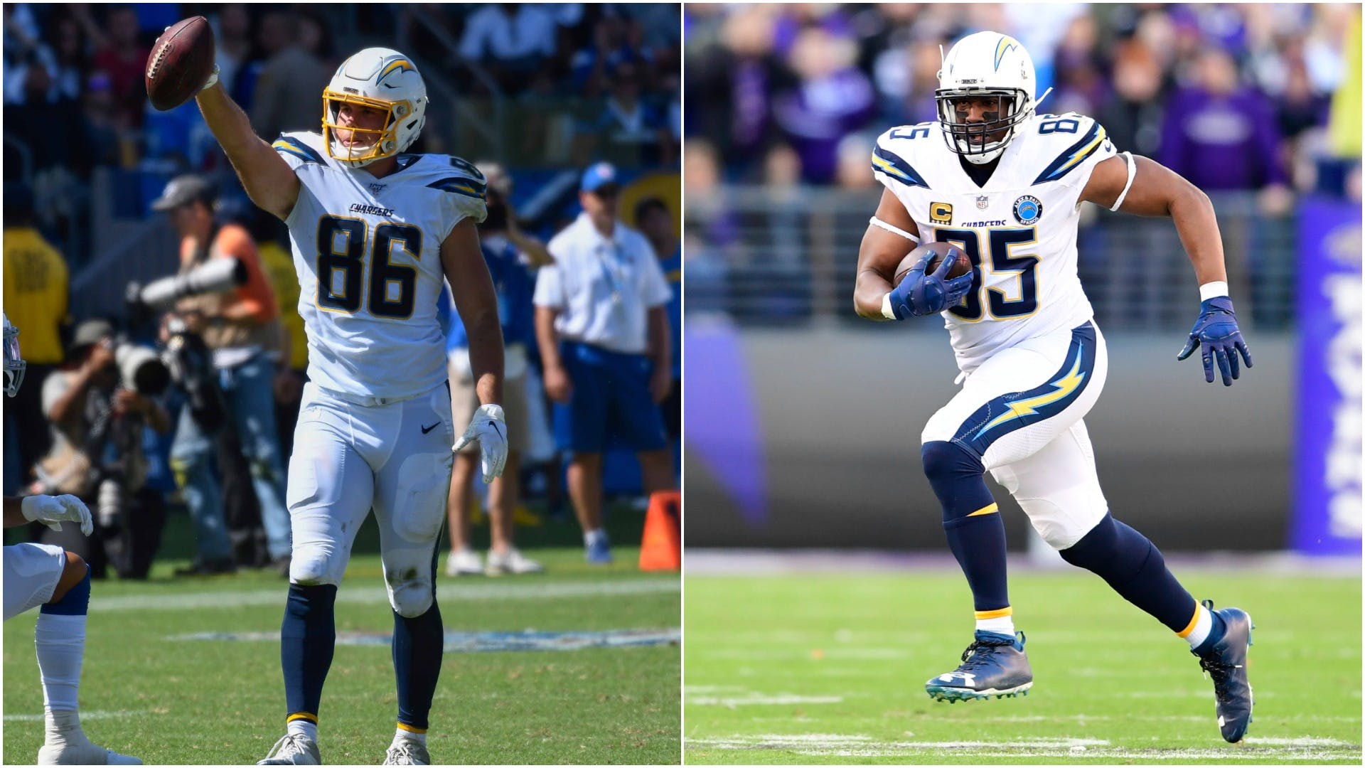 Hunter Henry and Mike Williams Injury