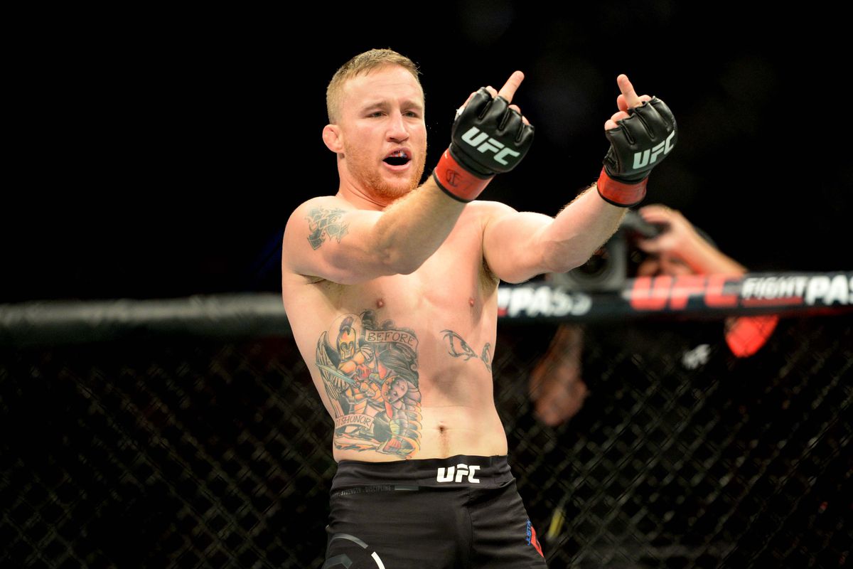 Justin Gaethje at UFC Vancouver