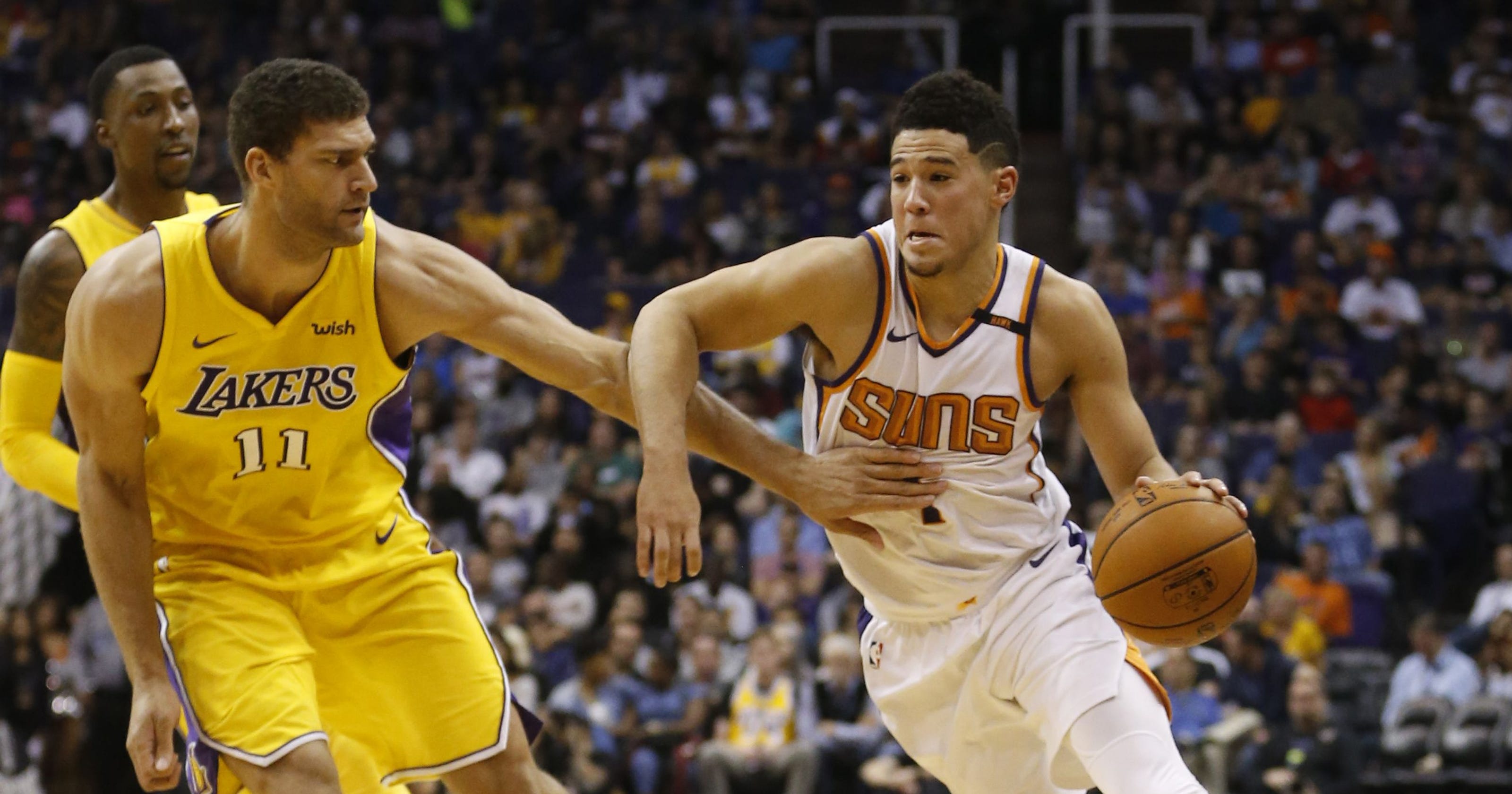 NBA Devin Booker Trade Deals Los Angeles Lakers