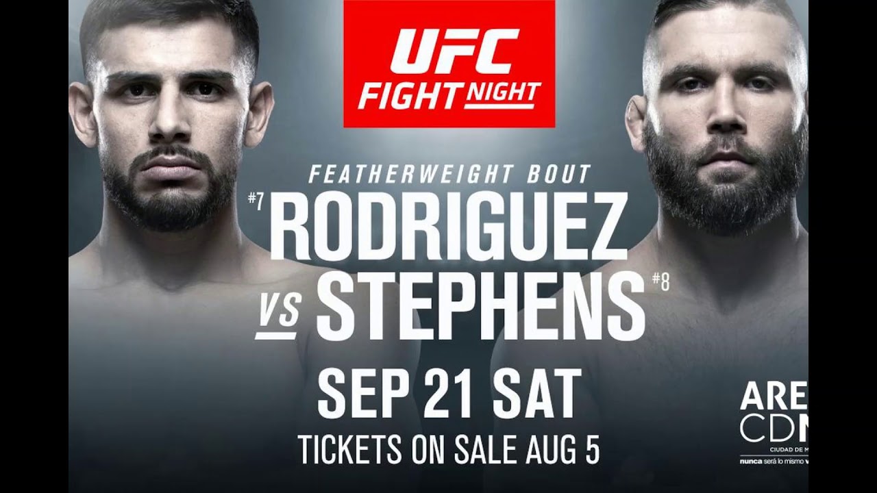 UFC Fight NIght 159 Yair Rodriguez vs Jeremy Stephens