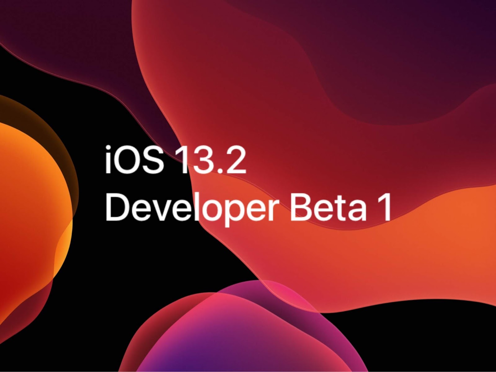 iOS 13.2 Beta Version