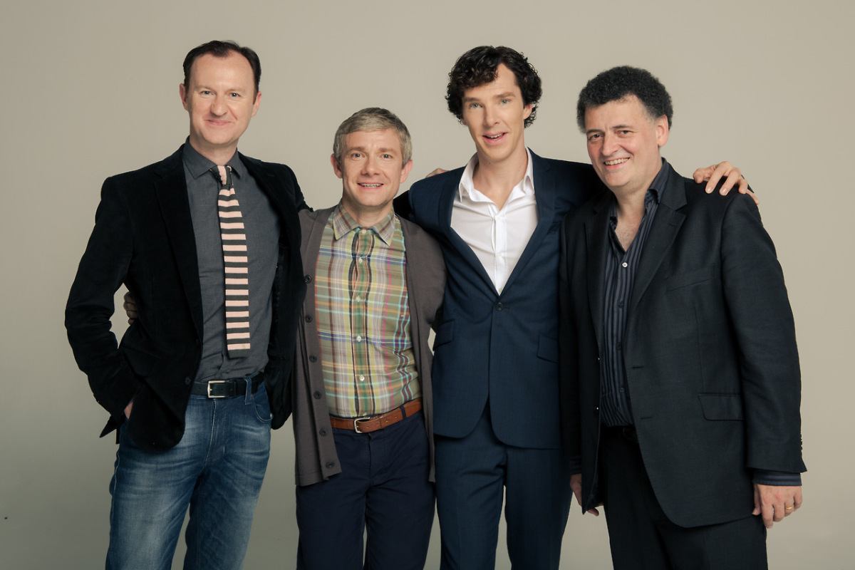 Moffat and Gatiss on Sherlock Season 5 Renewal