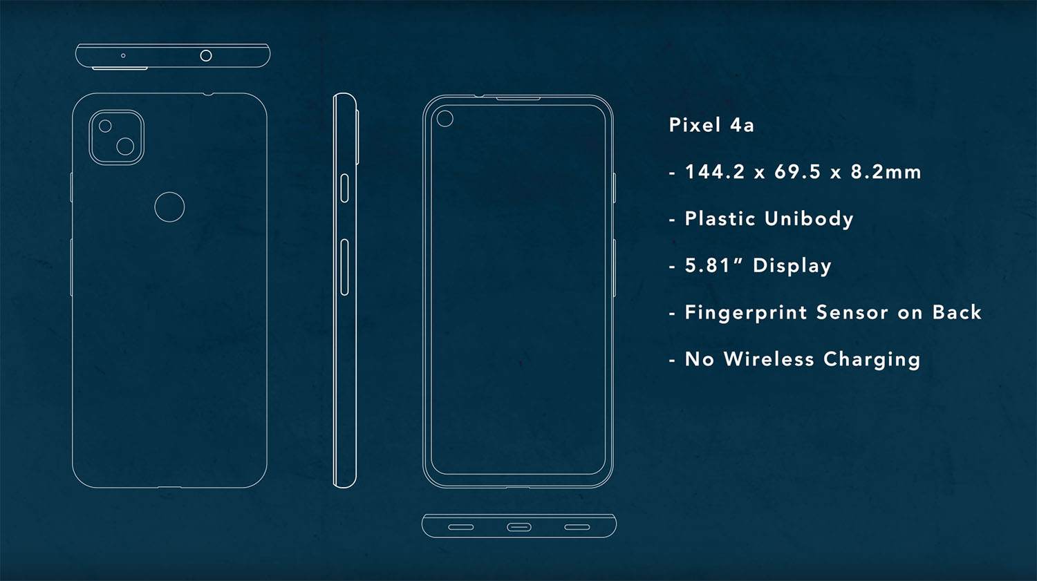 Google Pixel 4a Specs and Features Leaks
